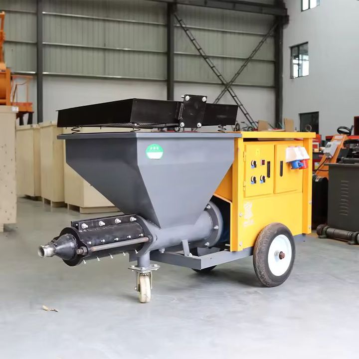 Discover How Plaster Spraying Machines Speed Up Wall Finishing